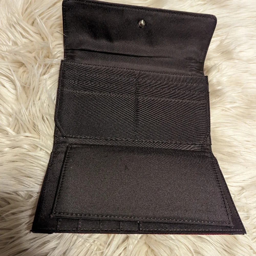 ETIENNE AIGNER WALLET BURGUNDY COLOR - Picture 4 of 5